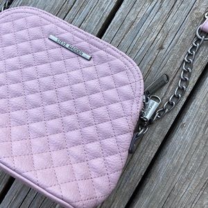 Steve Madden Quilted Pink Purse